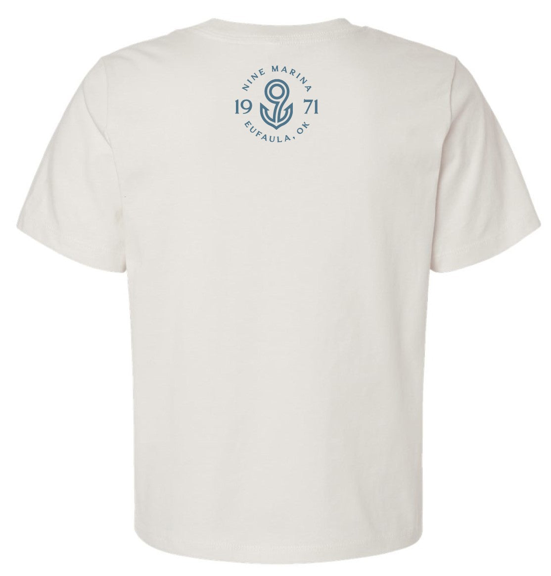 BRANDED TEE - AMERICA THE BEAUTIFUL BOXY DNM/WHT