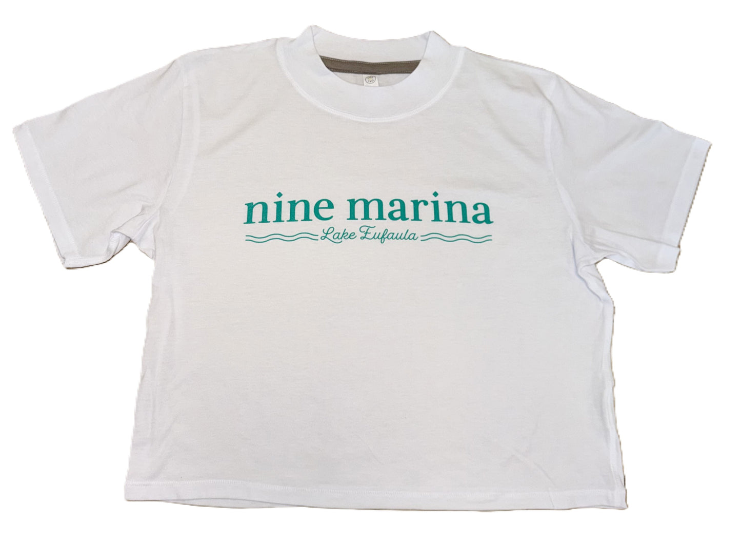 BRANDED - 9 LAKE EUFAULA WAVES BOXY TEE'S