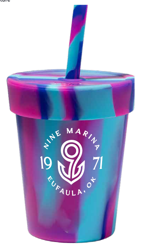 SILIPINT - KIDS TUMBLER 8oz BADGE LOGO