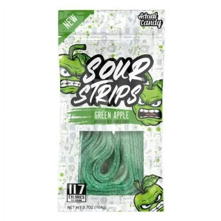 SOUR STRIPS - GREEN APPLE