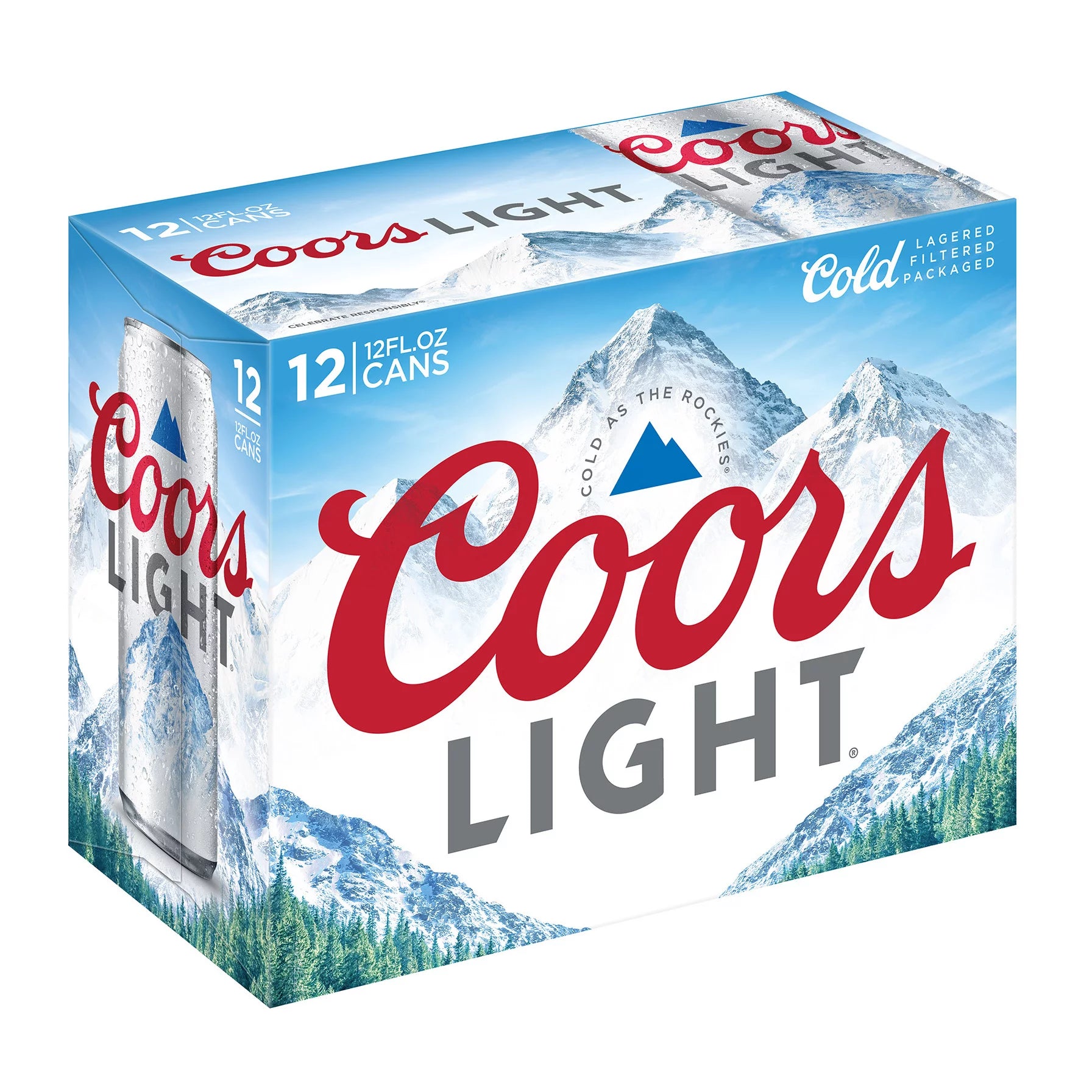 COORS LIGHT 12PK CAN