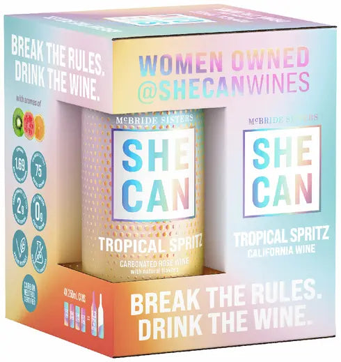 SHE CAN - 4PK WINE