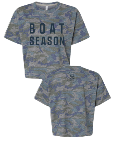 BRANDED - BOAT SEASON 9 CROP/MUSCLE SHIRT