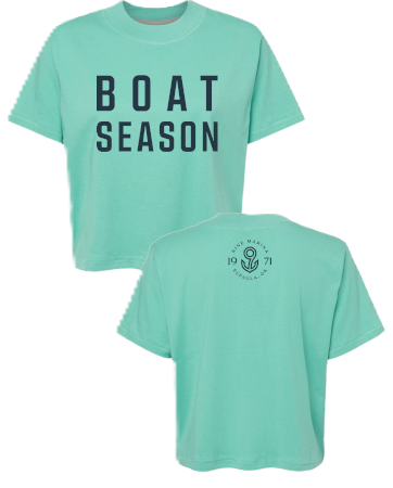 BRANDED - BOAT SEASON 9 CROP/MUSCLE SHIRT