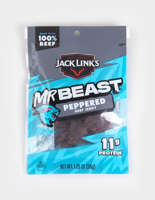 JACK LINK'S - 1.25oz PEPPERED JERKY