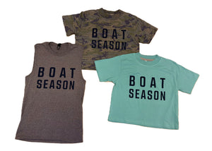 BRANDED - BOAT SEASON 9 CROP/MUSCLE SHIRT