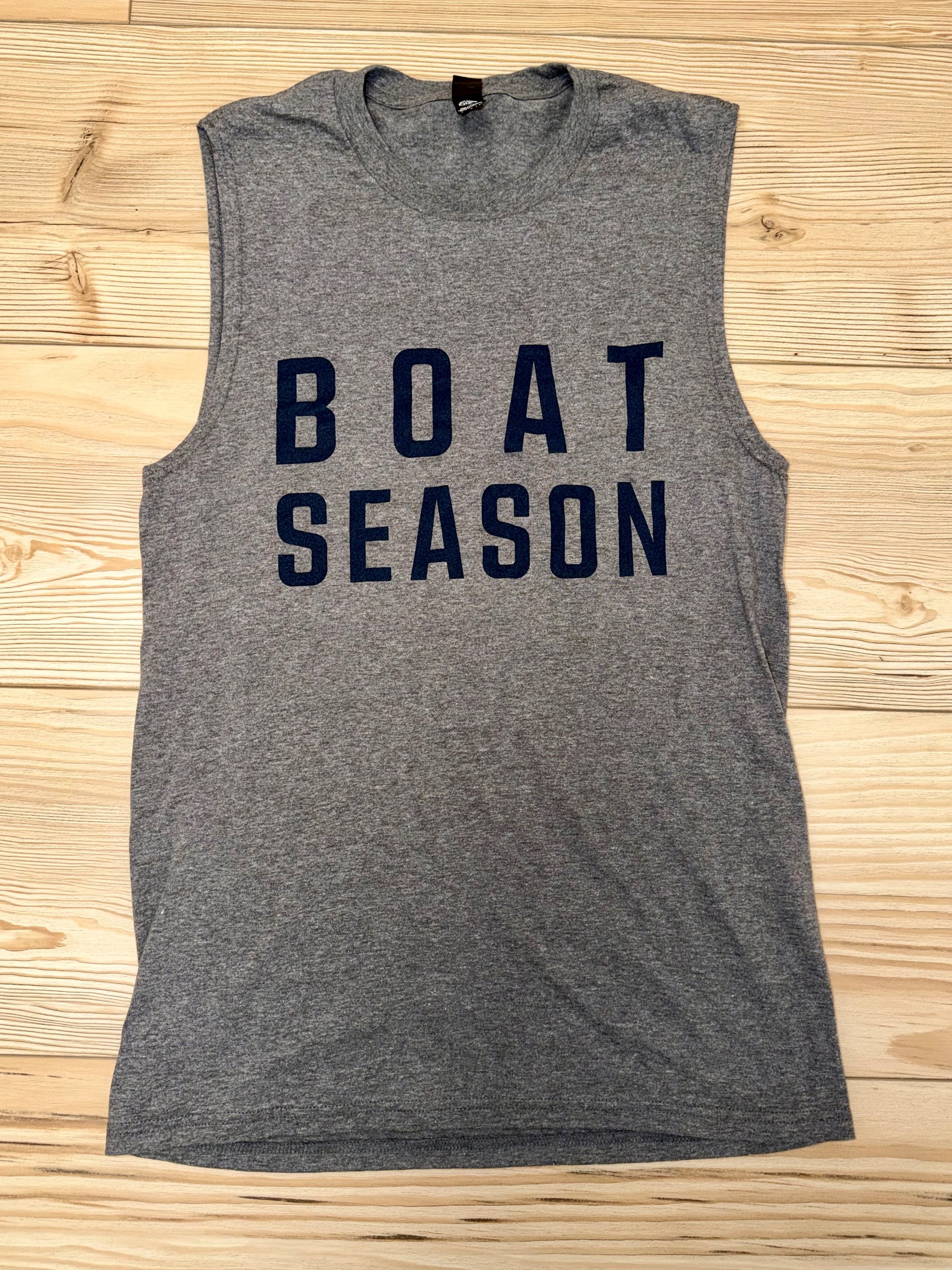 BRANDED - BOAT SEASON 9 CROP/MUSCLE SHIRT