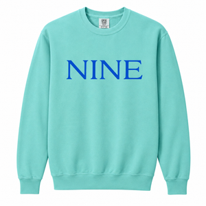 WINTER '26 - CLASSIC COBALT NINE CREWNECK