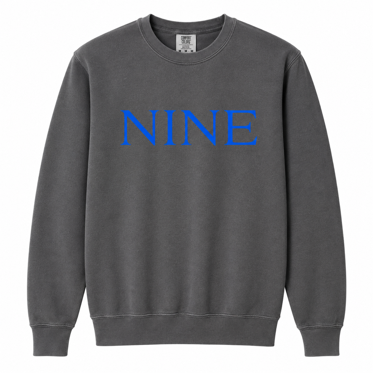 WINTER '26 - CLASSIC COBALT NINE CREWNECK