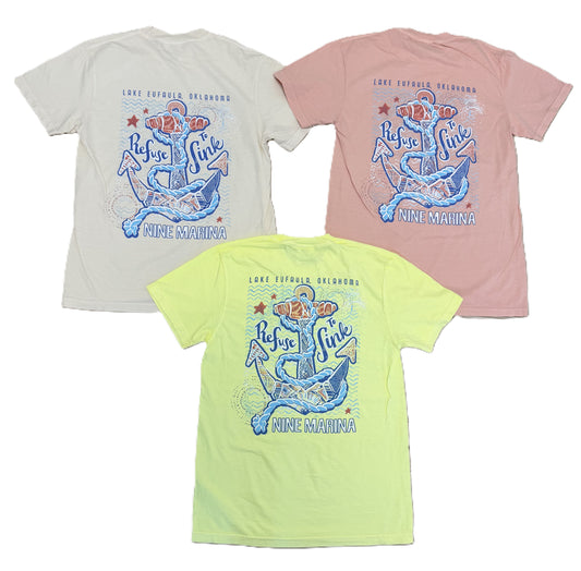 BRANDED - REFUSE TO SINK ANCHOR T-SHIRT