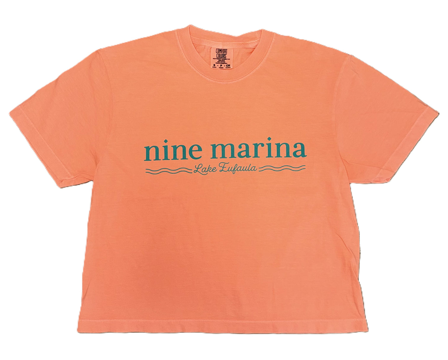 BRANDED - 9 LAKE EUFAULA WAVES BOXY TEE'S