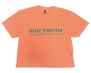 BRANDED - 9 LAKE EUFAULA WAVES BOXY TEE'S