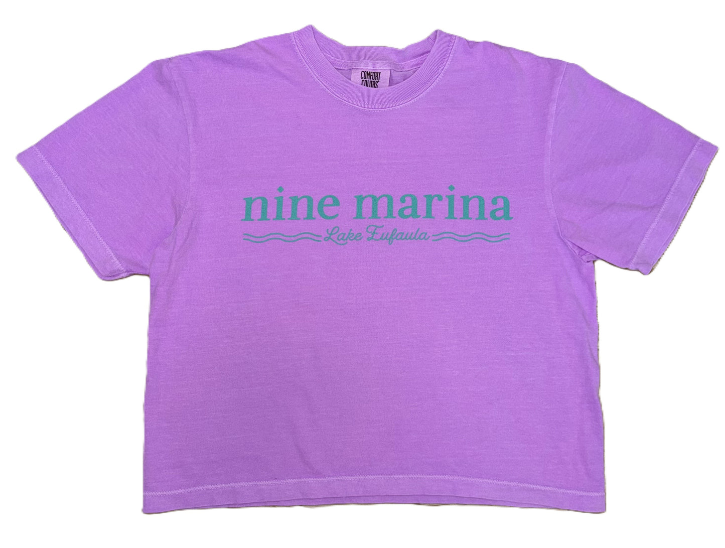 BRANDED - 9 LAKE EUFAULA WAVES BOXY TEE'S