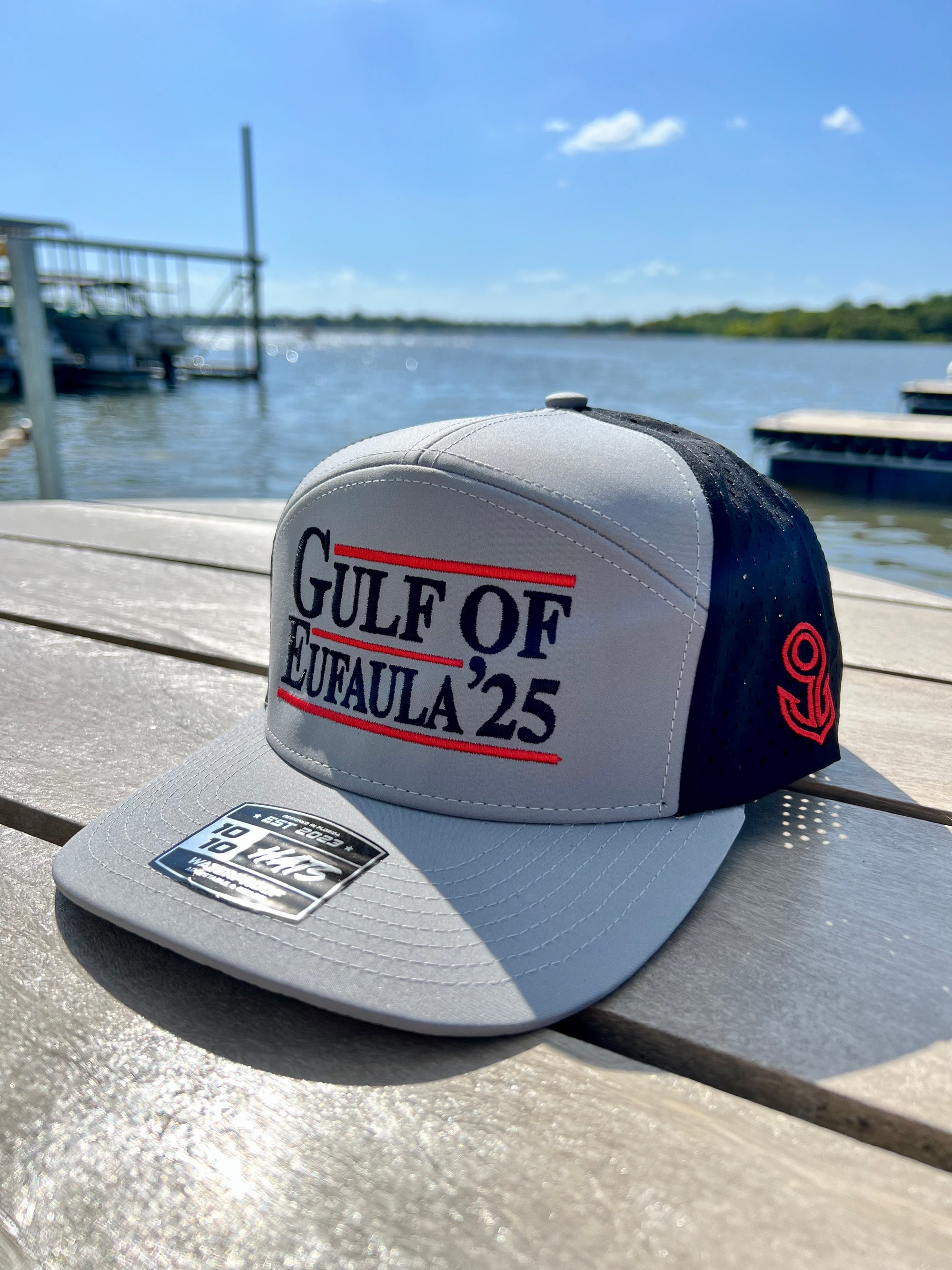 GULF OF EUFAULA W/ 9 LOGO HAT