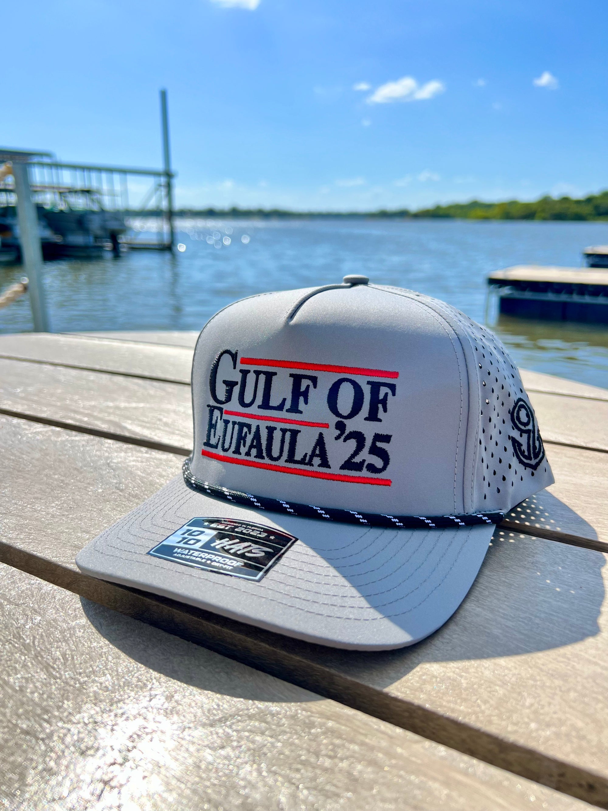 GULF OF EUFAULA W/ 9 LOGO HAT