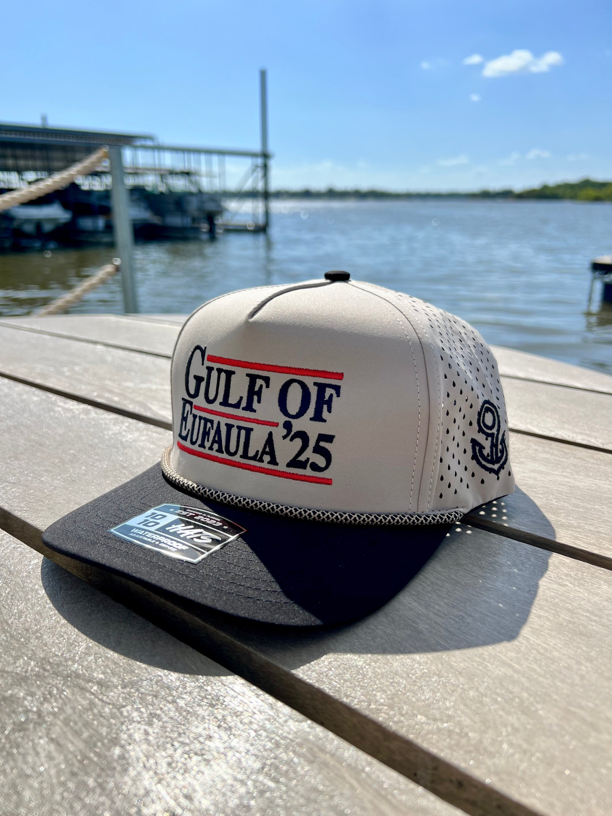GULF OF EUFAULA W/ 9 LOGO HAT