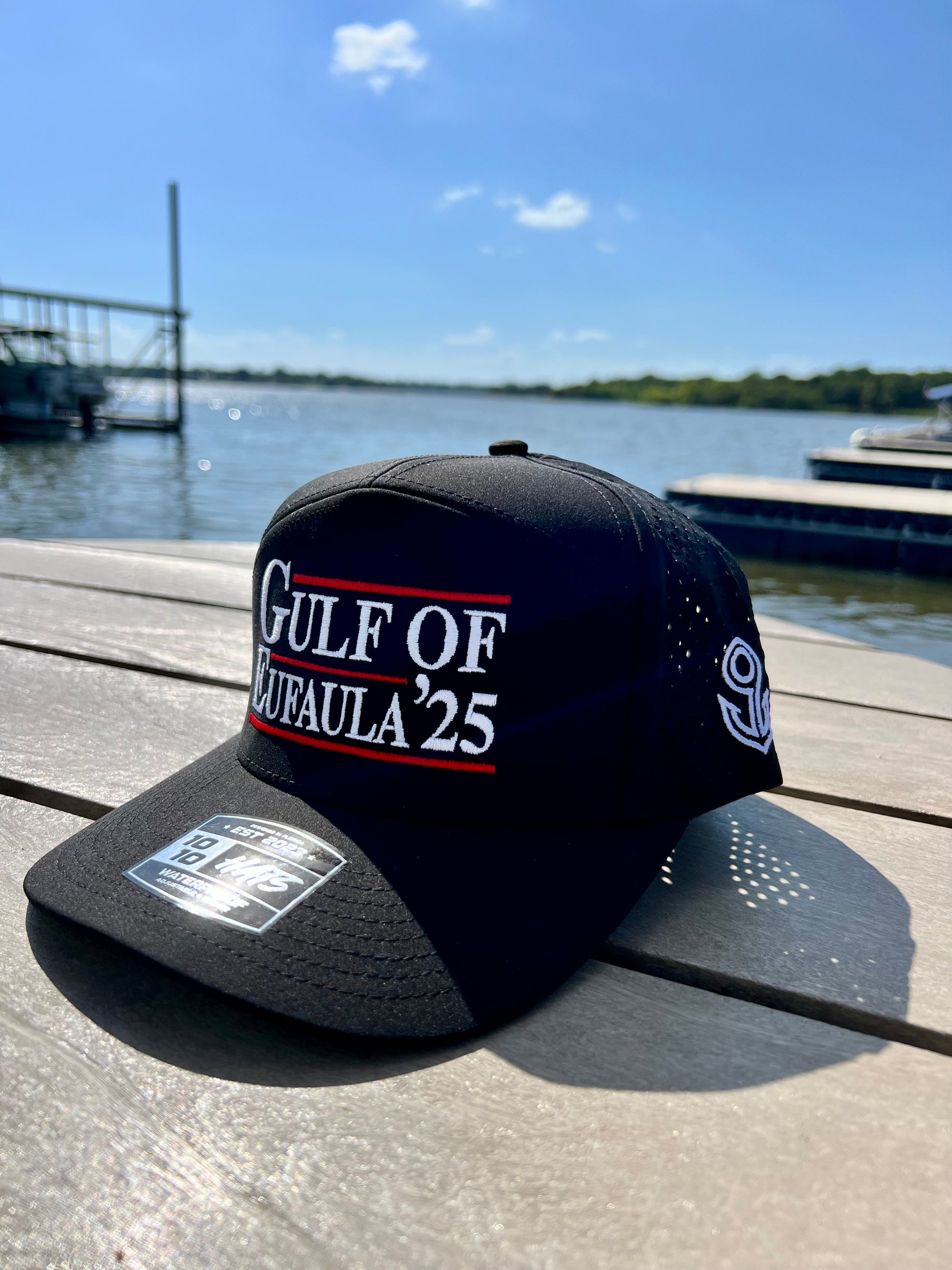 GULF OF EUFAULA W/ 9 LOGO HAT