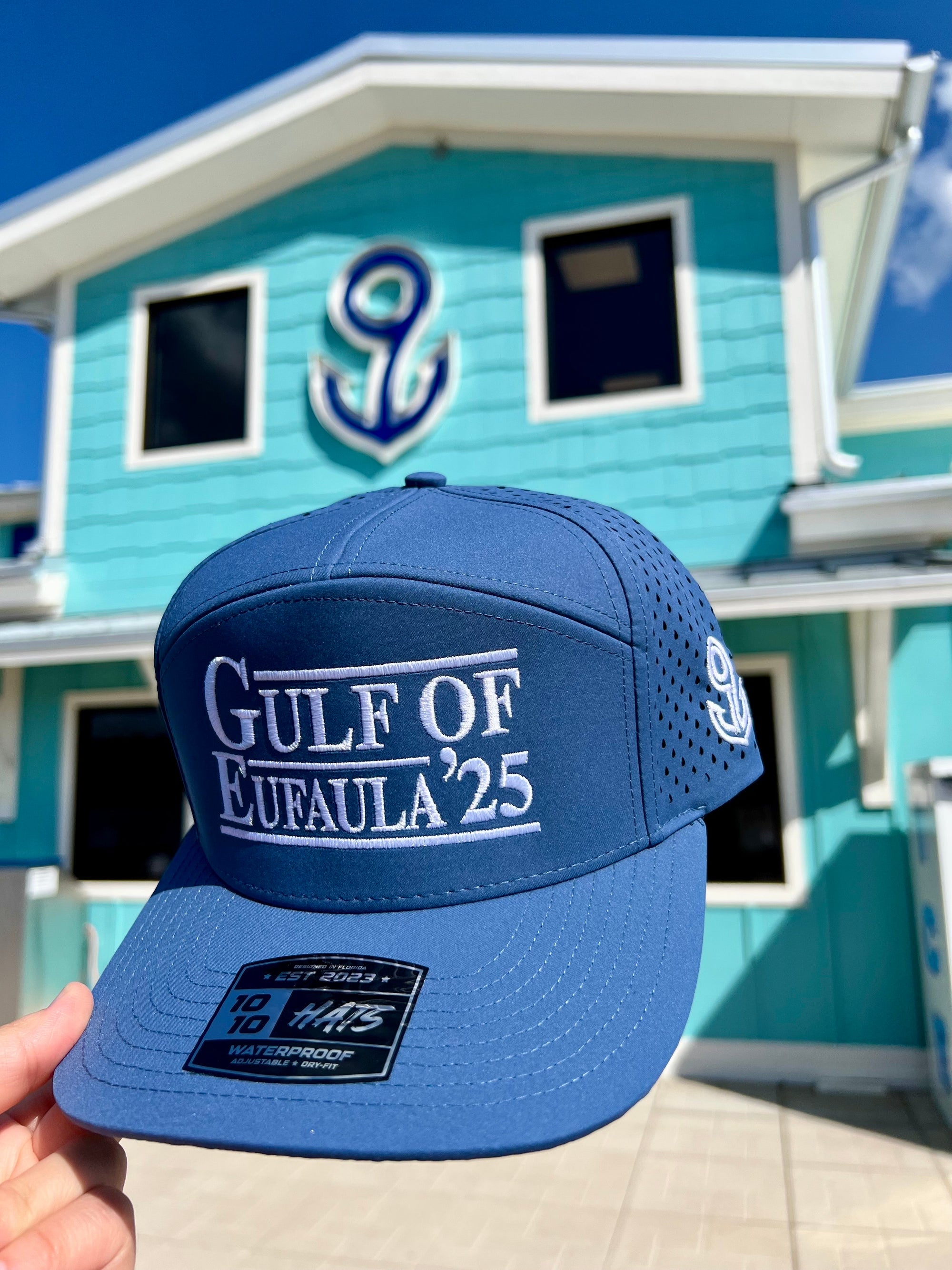 GULF OF EUFAULA W/ 9 LOGO HAT