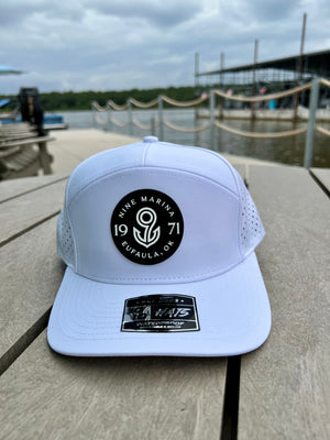 1010 - BLACK RUBBER BADGE HAT
