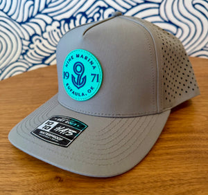 1010/26 - PVC TURQ 9 BADGE 5 PANEL