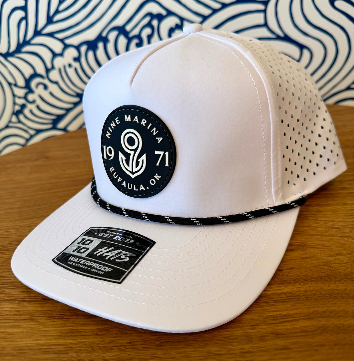 1010/26 - PCV BLACK BADGE ROPE 5 PANEL