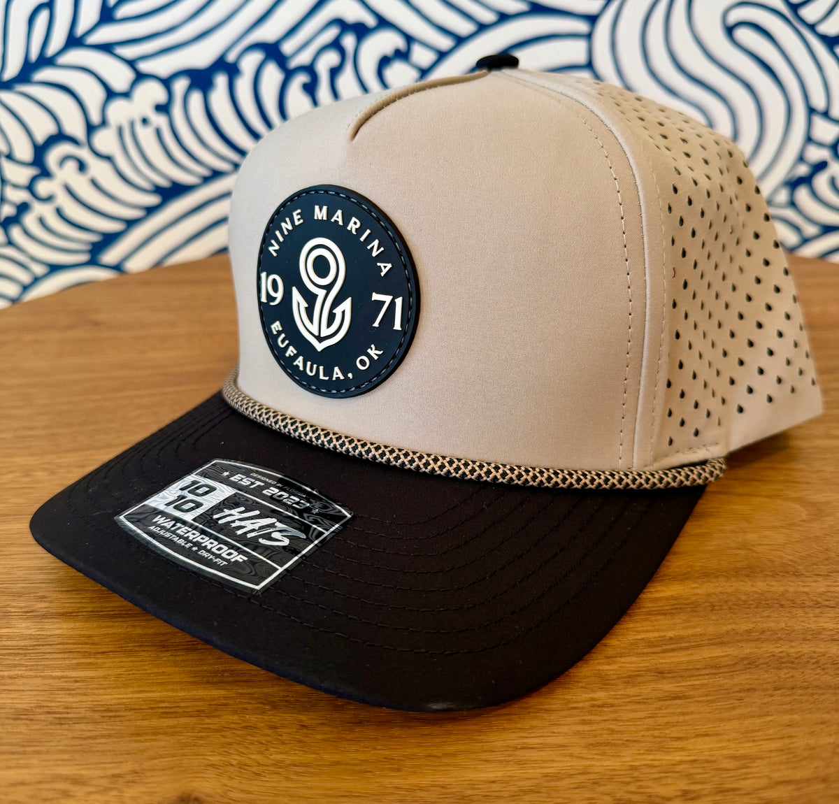 1010/26 - PCV BLACK BADGE ROPE 5 PANEL