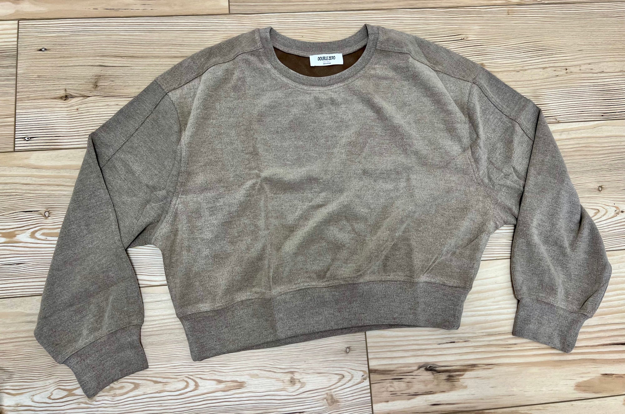 HYFVE - SOFT COTTON SWEATER CHERRY & MOCHA