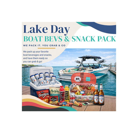 LAKE DAY - BOAT BEVS & SNACK PACK