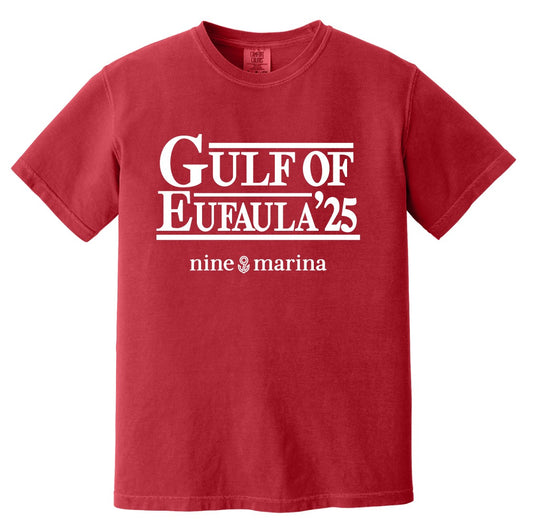 GULF OF EUFAULA '25 - RED T-SHIRT
