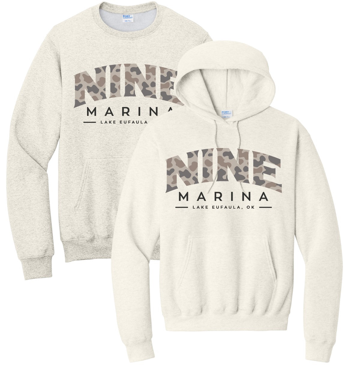 WINTER '26 - CAMO NINE OAT HOODIE & CREWNECK