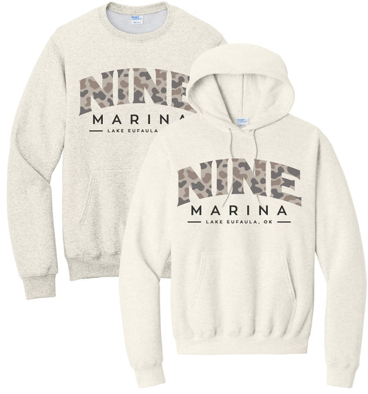 WINTER '26 - CAMO NINE OAT HOODIE & CREWNECK