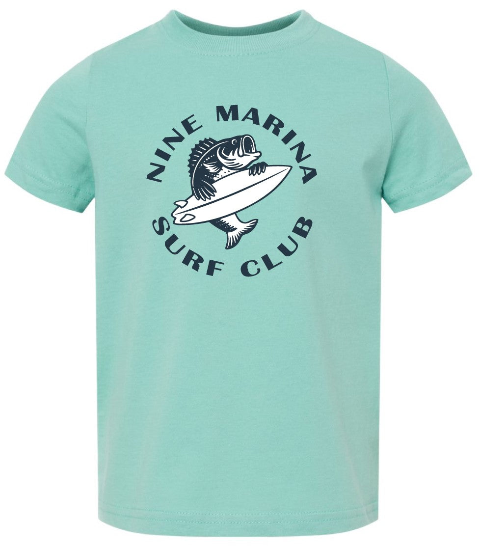 BRANDED - YOUTH BASS SURF CLUB MINT T-SHIRT