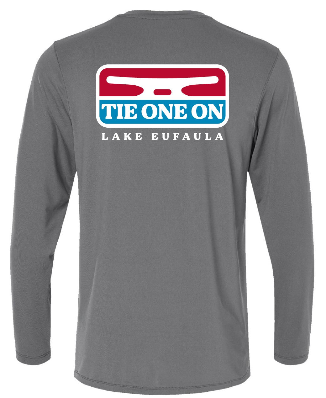 BRANDED TEE - TIE ONE ON GREY SUN SHIRT LONGSLEEVE