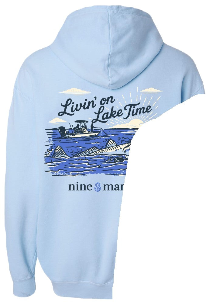 HOODIE & SWEATSHIRT '25 - FISHING SCENE LAKE TIME