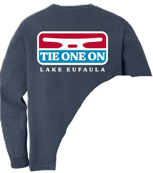 LONGSLEEVE '25 - TIE ONE ON NAVY/RED LONGSLEEVE