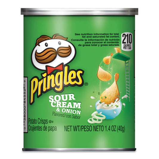 PRINGLES SOUR/CREAM & ONION 1.4oz