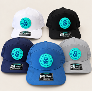 1010/26 - PVC TURQ 9 BADGE 7 PANEL