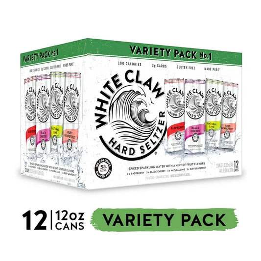 WHITE CLAW - NO. 1 VARIETY 12PK