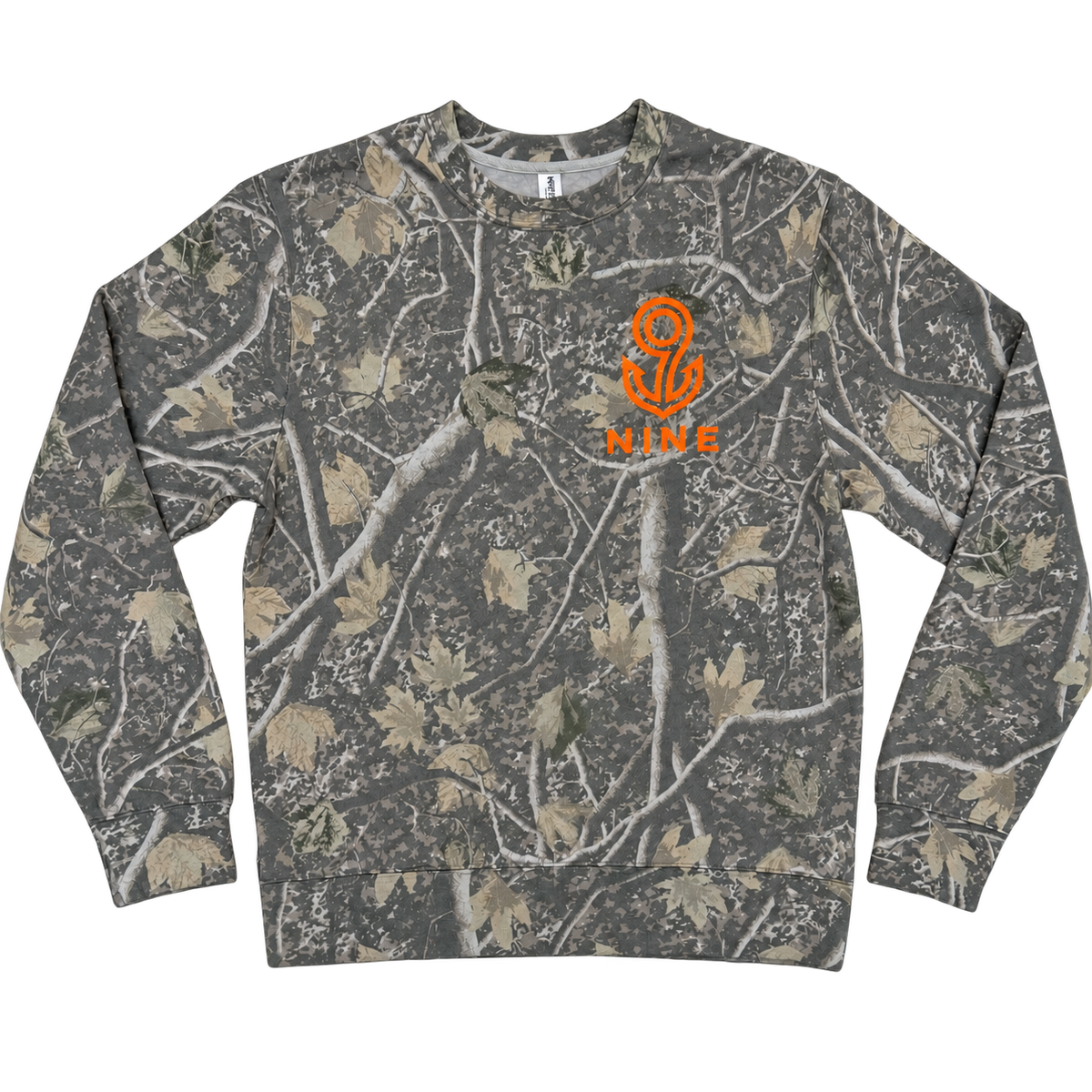 BACKWOODS 9 CAMO SWEATSHIRT & HOODIE