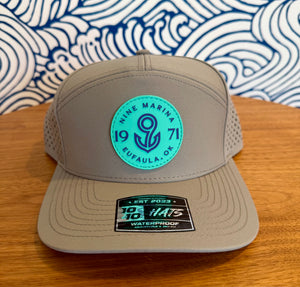 1010/26 - PVC TURQ 9 BADGE 7 PANEL