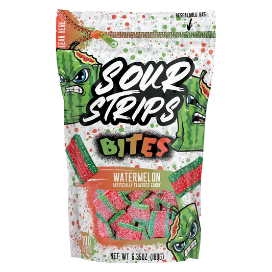 SOUR STRIPS - BITES WATERMELON