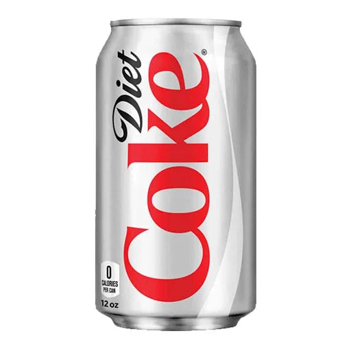 DIET COKE CAN 12OZ