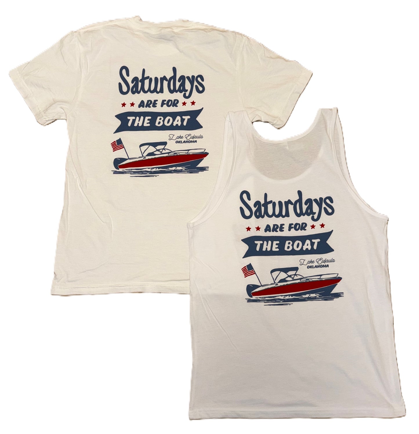 BRANDED - SATURDAY'S ARE FOR THE BOAT T-SHIRT & TANK