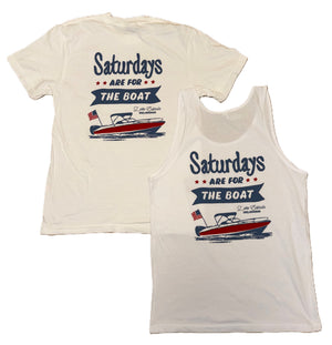 BRANDED - SATURDAY'S ARE FOR THE BOAT T-SHIRT & TANK