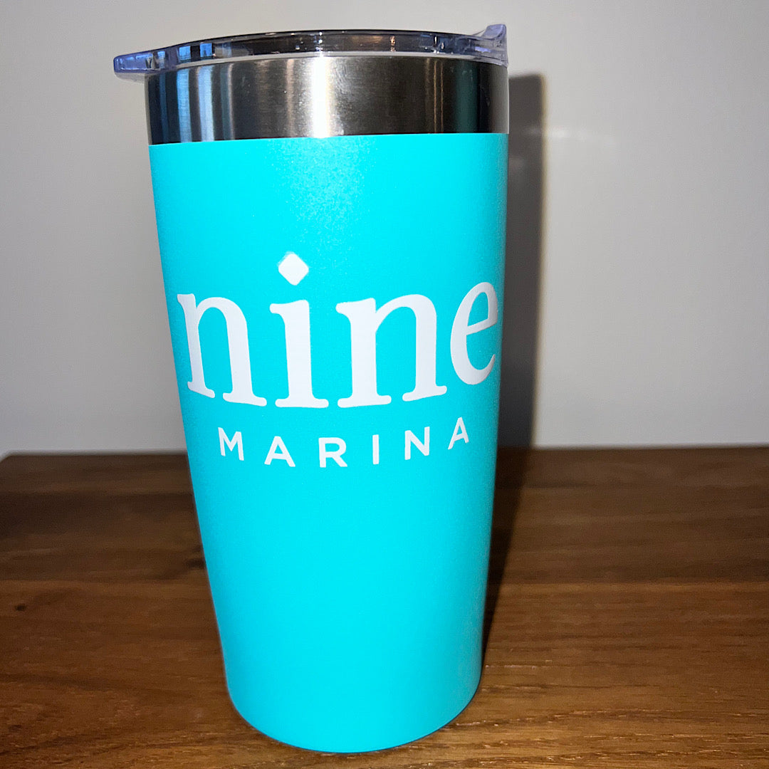 TURQUOISE NINE 18OZ TUMBLER