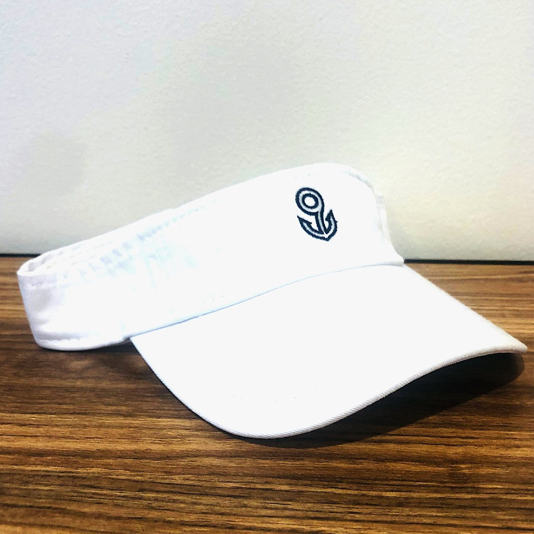 9 ANCHOR WHITE VISOR